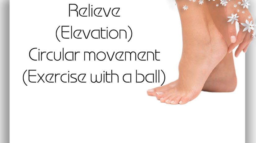 Relieve. Circular movement